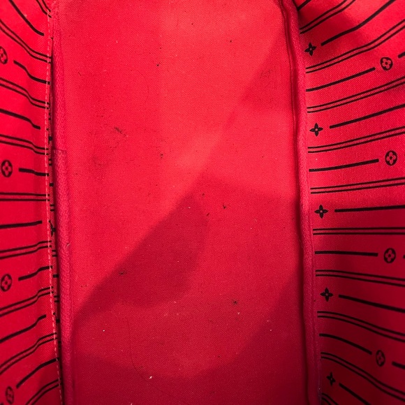 ** Authentic ** Neverfull MM Brown Damien used LV Handbag - Picture 7 of 12